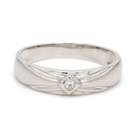 Load image into Gallery viewer, Beautiful Platinum Love Bands with Diamonds JL PT 903
