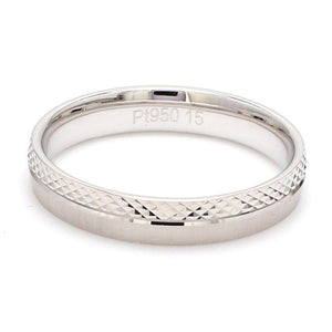 Better Half Japanese Platinum Rings for Couples JL PT 942