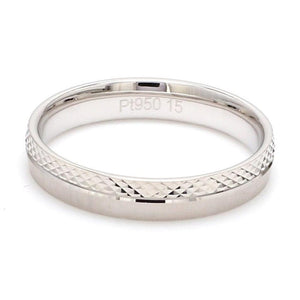 Better Half Japanese Platinum Rings for Couples JL PT 942