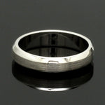 Load image into Gallery viewer, Beveled Edges Plain Platinum Couple Ring JL PT 616 - A Solid
