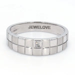 Load image into Gallery viewer, Chess Inspired Couple Bands in Platinum JL PT 423
