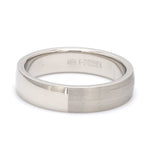 Load image into Gallery viewer, Classic Matte Finish Single Diamond Platinum Ring JL PT 679
