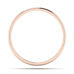 Load image into Gallery viewer, Classic Plain Platinum Couple Rings With a Rose Gold Border JL PT 633
