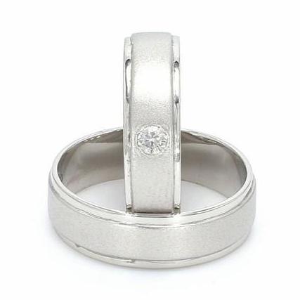 Classic Platinum Love Bands SJ PTO 104-A