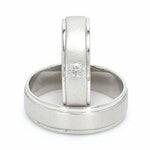 Load image into Gallery viewer, Classic Platinum Love Bands SJ PTO 104-A
