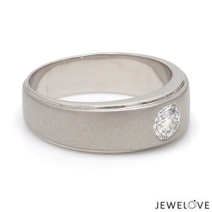 Classic Platinum Solitaire Love Bands SJ PTO 101-A