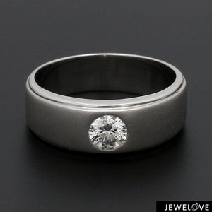 Classic Platinum Solitaire Love Bands SJ PTO 101-A