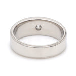 Load image into Gallery viewer, Classic Platinum Solitaire Love Bands SJ PTO 101 - Hi-Polish
