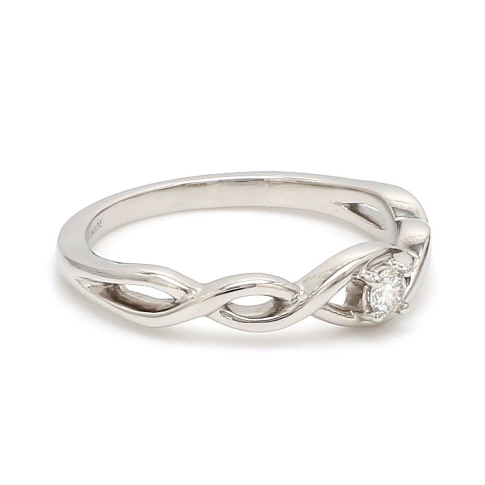 Classic Yet So Different Platinum Couple Rings JL PT 909