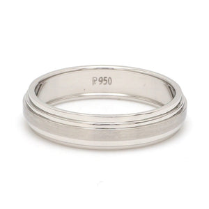 Classic Yet So Different Platinum Couple Rings JL PT 909