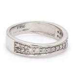 Load image into Gallery viewer, Complementary Platinum Love Bands with Pathways JL PT 211
