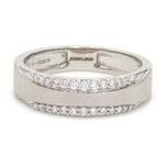 Load image into Gallery viewer, Complementary Platinum Love Bands with Pathways JL PT 211
