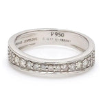 Load image into Gallery viewer, Complementary Platinum Love Bands with Pathways JL PT 211
