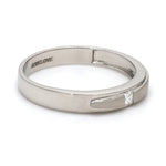 Load image into Gallery viewer, Conjoining Platinum Rings for Couples with Single Diamonds JL PT 599
