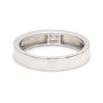 Load image into Gallery viewer, Conjoining Platinum Rings for Couples with Single Diamonds JL PT 599
