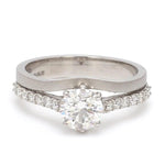 Load image into Gallery viewer, Customised 1-Carat Platinum Solitaire Ring JL PT 962
