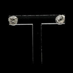 Load image into Gallery viewer, 5mm Platinum Half Ball Earrings Studs JL PT E 187-A
