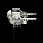 Load image into Gallery viewer, 5mm Platinum Half Ball Earrings Studs JL PT E 187-A
