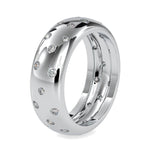 Load image into Gallery viewer, Platinum Ring with Diamonds for Women JL PT 0019
