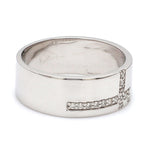 Load image into Gallery viewer, Designer Platinum Love Bands with Diamonds JL PT 162
