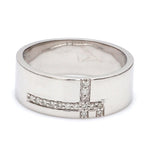 Load image into Gallery viewer, Designer Platinum Love Bands with Diamonds JL PT 162
