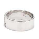 Load image into Gallery viewer, Designer Platinum Love Bands with Diamonds JL PT 162
