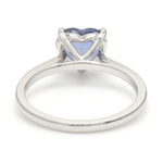 Load image into Gallery viewer, Heart Cut Blue Sapphire Platinum Ring JL PT 19008-Z
