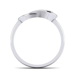 Infinity Platinum Solitaire Ring for Women JL PT 468