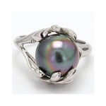 Load image into Gallery viewer, Pearl Ring crafted in Platinum
