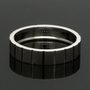 Platinum Men’s Rings with Black Diamond JL PT 953-Black