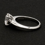 Load image into Gallery viewer, Customised Platinum Ring with Moissanite JL PT 1270
