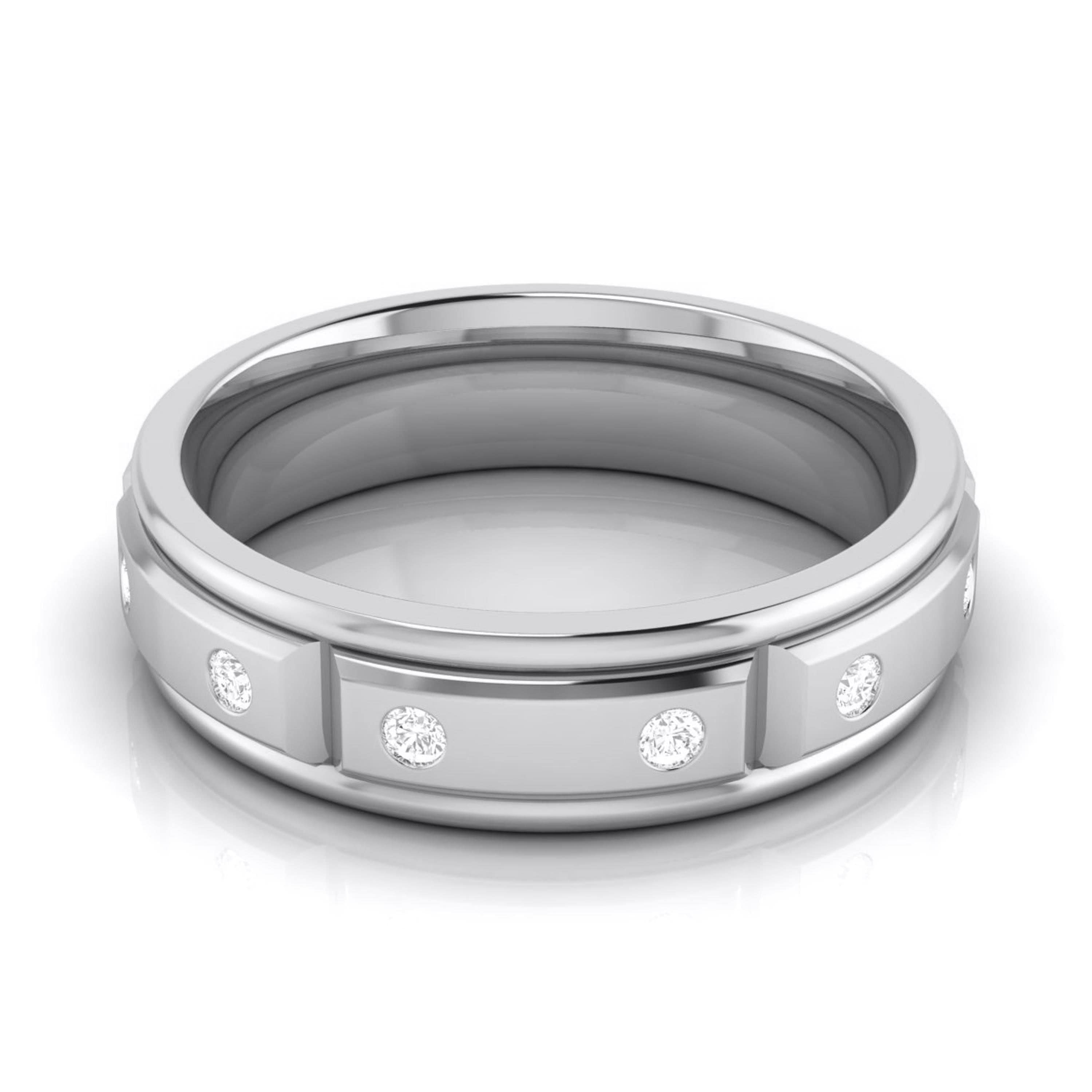 Designer Diamond Platinum Love Bands JL PT R-8021