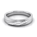 Load image into Gallery viewer, Designer Diamond Platinum Love Bands JL PT R-8026
