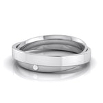 Load image into Gallery viewer, Designer  Diamond Platinum Love Bands JL PT R-8032
