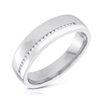 Load image into Gallery viewer, Designer Diamond Platinum Love Bands JL PT R-8033
