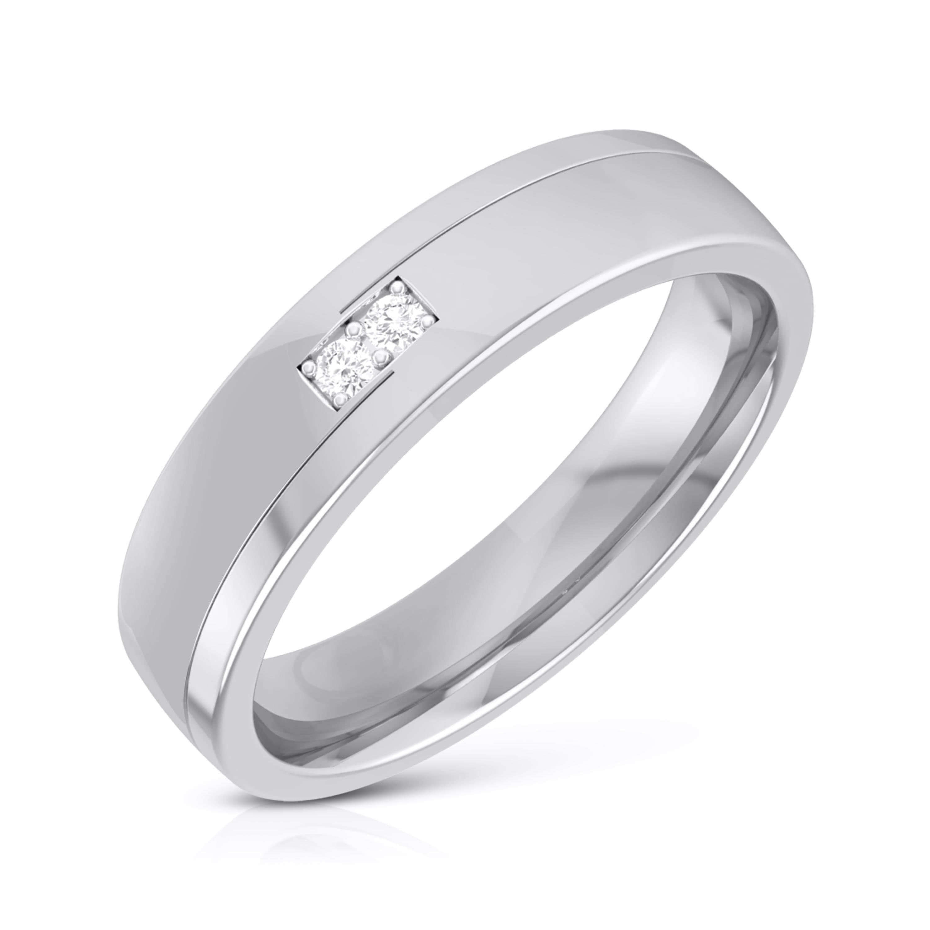 Designer Diamond Platinum Love Bands JL PT R-8044