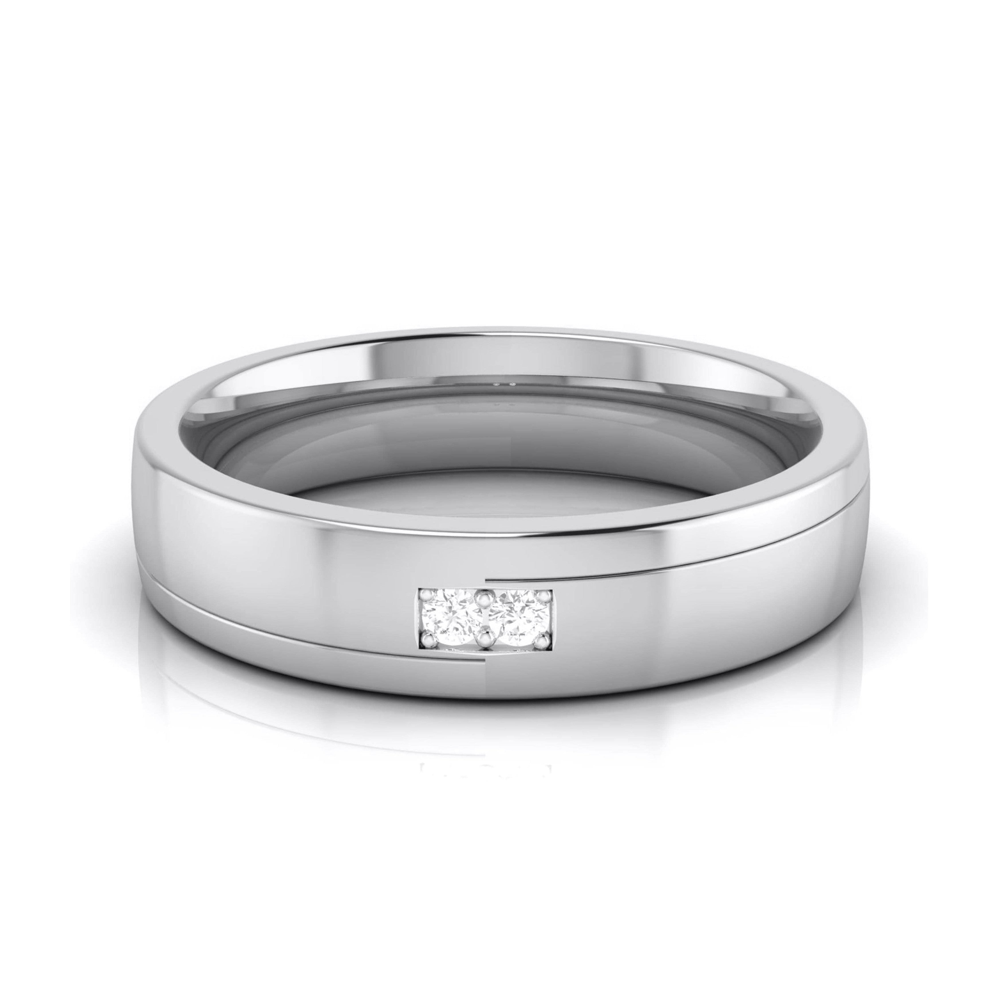 Designer Diamond Platinum Love Bands JL PT R-8044