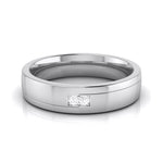 Load image into Gallery viewer, Designer Diamond Platinum Love Bands JL PT R-8044
