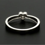 Load image into Gallery viewer, Designer Heart Platinum Love Bands JL PT 922
