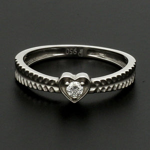 Designer Heart Platinum Love Bands JL PT 922