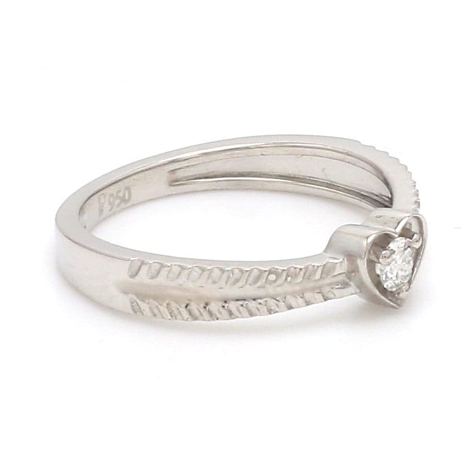 Designer Heart Platinum Love Bands JL PT 922