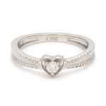 Load image into Gallery viewer, Designer Heart Platinum Love Bands JL PT 922
