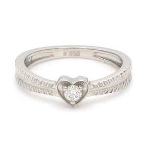 Designer Heart Platinum Love Bands JL PT 922