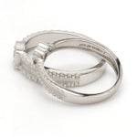 Load image into Gallery viewer, Designer Heart Platinum Love Bands JL PT 922
