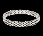 Load image into Gallery viewer, Designer Platinum Bracelet for Men JL PTB 1110
