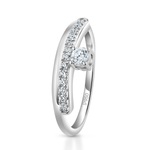 Load image into Gallery viewer, Designer Platinum Couple Diamonds Rings JL PT 1261
