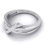 Load image into Gallery viewer, Designer Platinum Couple Rings for Him &amp; Her JL PT 536
