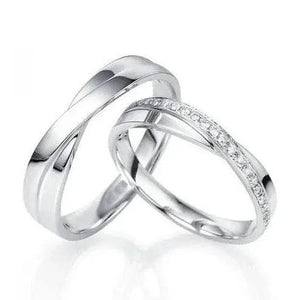 Designer Platinum Couple Rings JL PT 492