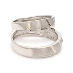 Load image into Gallery viewer, Designer Platinum Couple Rings with Diamonds JL PT 1125
