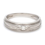 Load image into Gallery viewer, Designer Platinum Couple Rings with Single Diamonds JL PT 525
